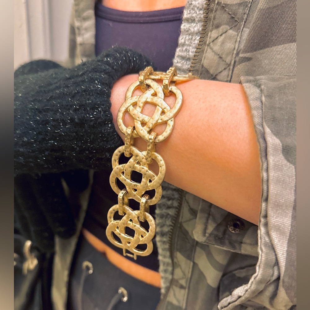 Lia Sophia Bold Gold Bracelet